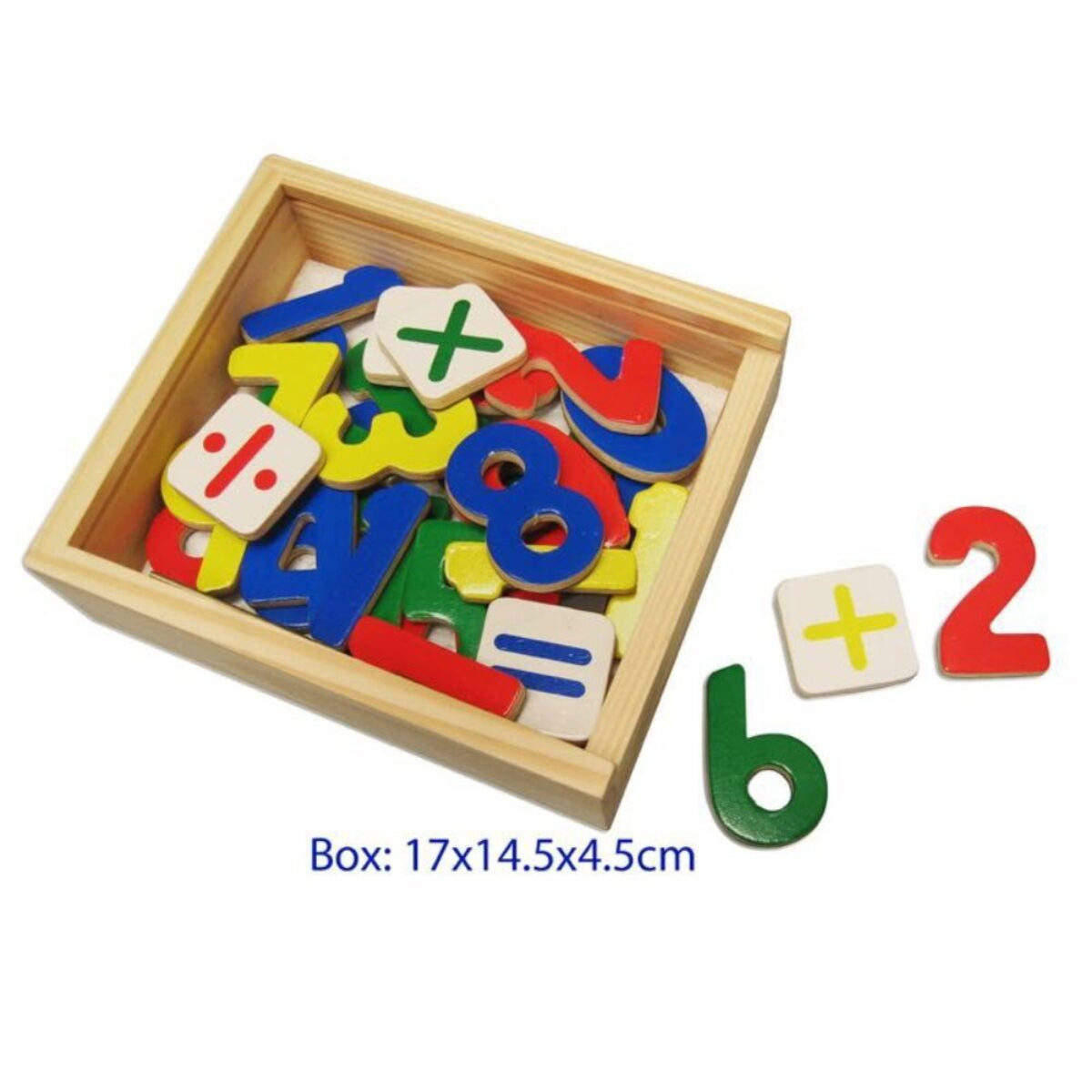 Numbers wooden Fun Factory The Canterbury Playcentre Shop