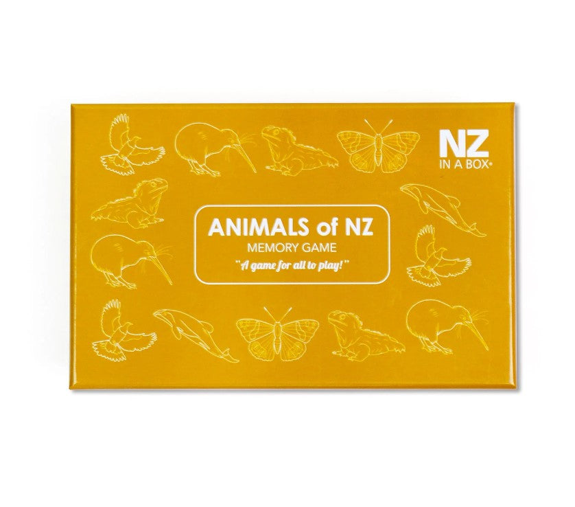 Memory Game - Animals of NZ - NZ in a Box – The Canterbury Playcentre Shop