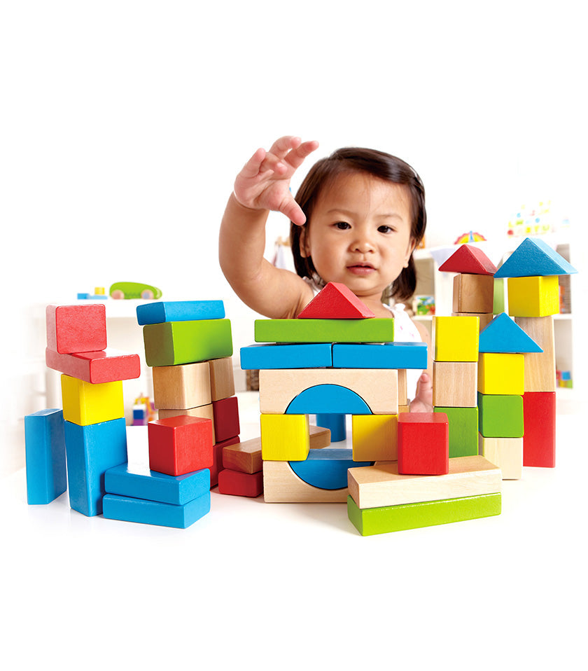 Maple Blocks 50pc Hape – The Canterbury Playcentre Shop